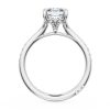 Emerald Solitaire Engagement Ring - Image 2