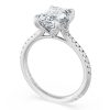 Emerald Solitaire Engagement Ring - Image 3
