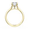 Emerald Solitaire Engagement Ring - Image 2