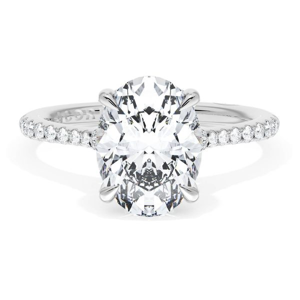 Oval Solitaire Engagement Ring