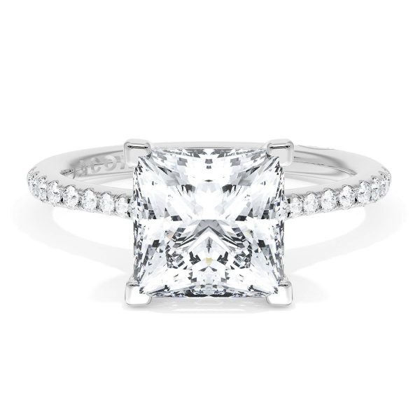Princess Solitaire Engagement Ring
