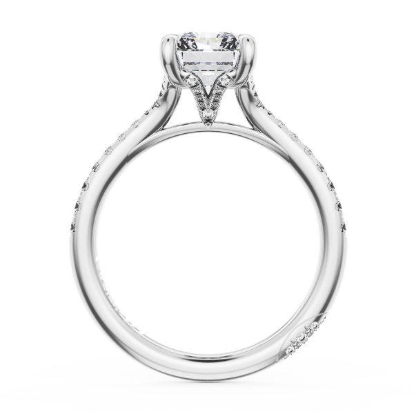 Radiant Solitaire Engagement Ring - Image 2