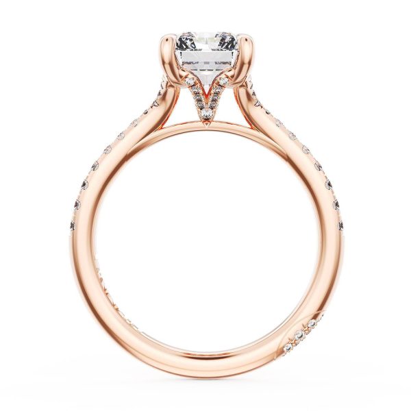 Radiant Solitaire Engagement Ring - Image 2