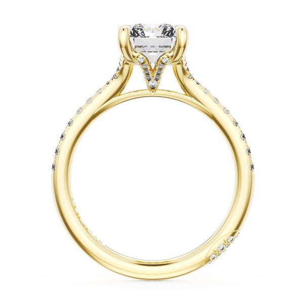 Radiant Solitaire Engagement Ring - Image 2