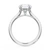 Round Solitaire Engagement Ring - Image 2