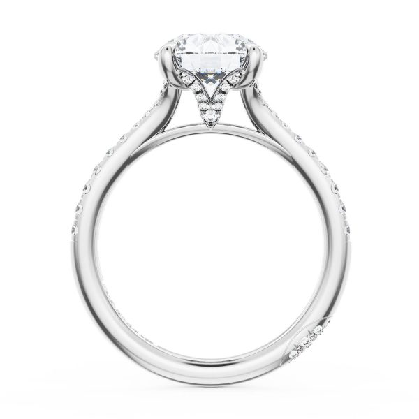 Round Solitaire Engagement Ring - Image 2