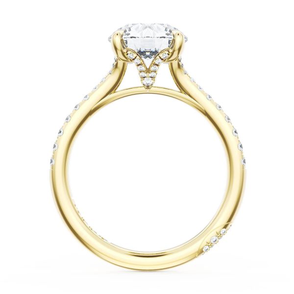 Round Solitaire Engagement Ring - Image 2