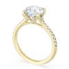 Round Solitaire Engagement Ring - Image 3