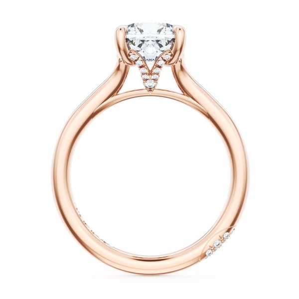 Cushion Solitaire Engagement Ring - Image 2