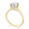 Cushion Solitaire Engagement Ring - Image 3