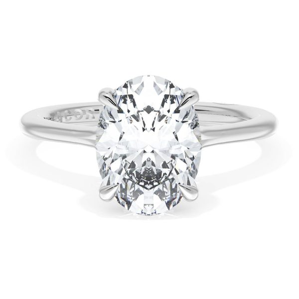 Oval Solitaire Engagement Ring