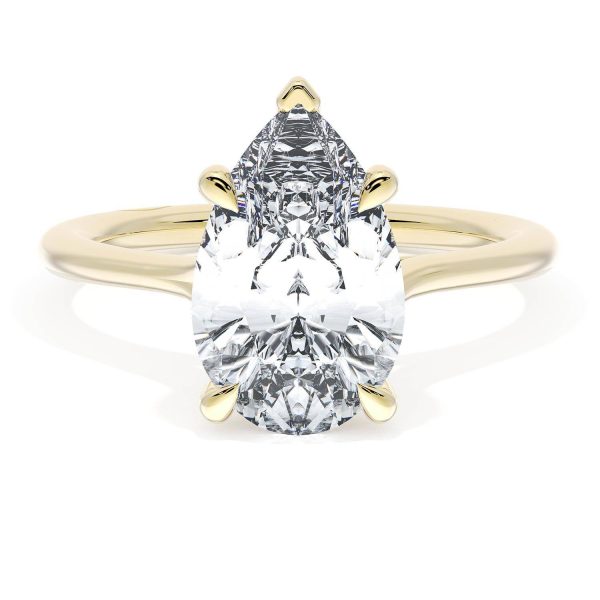 Pear Solitaire Engagement Ring