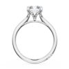 Radiant Solitaire Engagement Ring - Image 2
