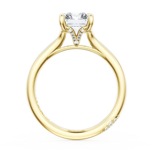 Radiant Solitaire Engagement Ring - Image 2