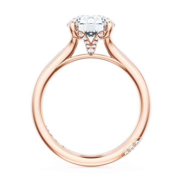 Round Solitaire Engagement Ring - Image 2