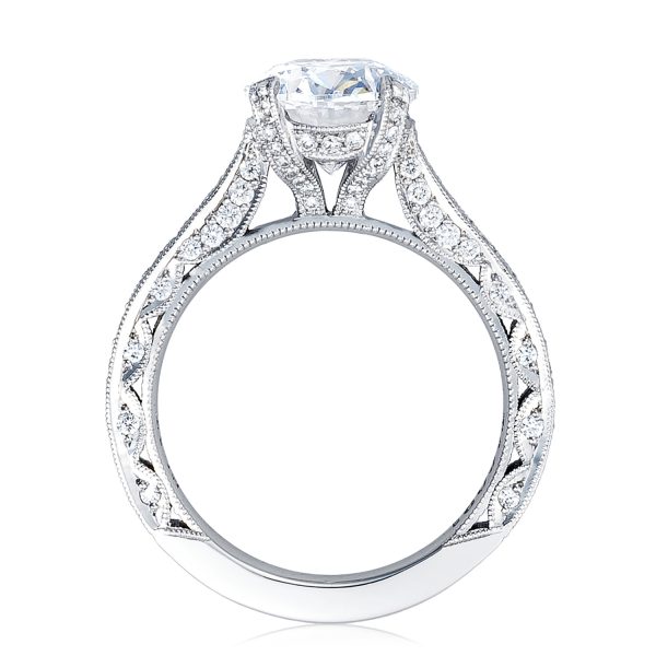 Oval Solitaire Engagement Ring - Image 2