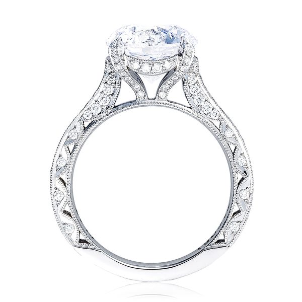Round Solitaire Engagement Ring - Image 3