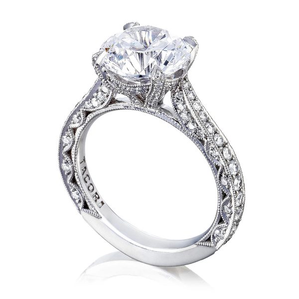 Round Solitaire Engagement Ring - Image 2