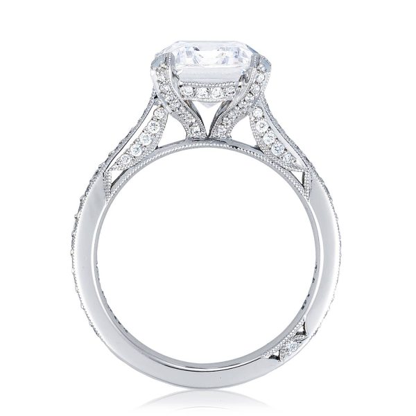 Emerald Solitaire Engagement Ring - Image 2