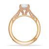 Emerald Solitaire Engagement Ring - Image 2