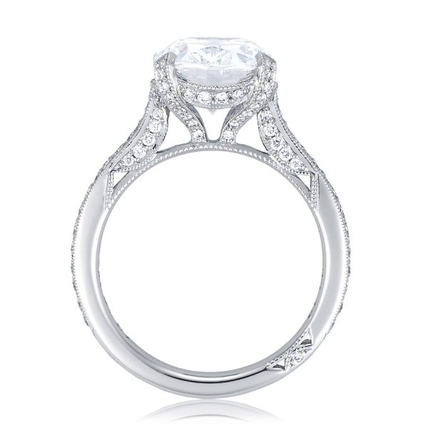 Oval Solitaire Engagement Ring - Image 2
