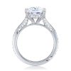 Princess Solitaire Engagement Ring - Image 2
