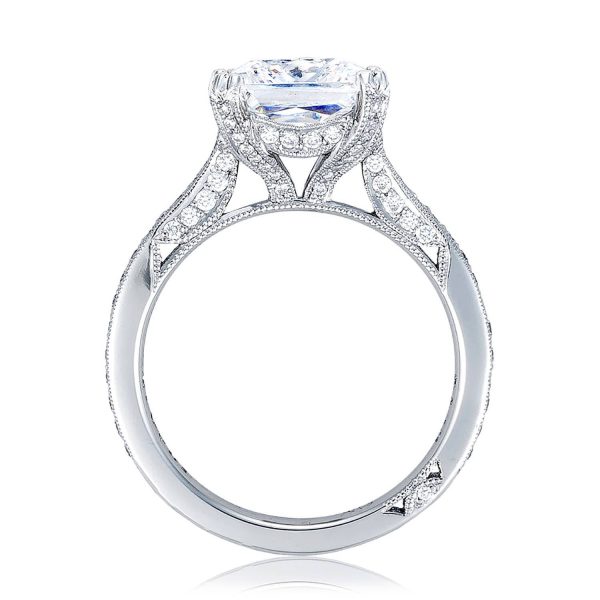 Princess Solitaire Engagement Ring - Image 2