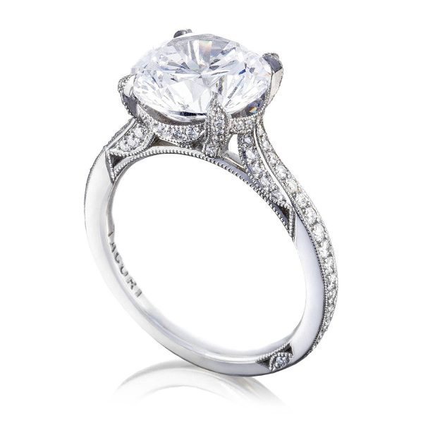Round Solitaire Engagement Ring - Image 3