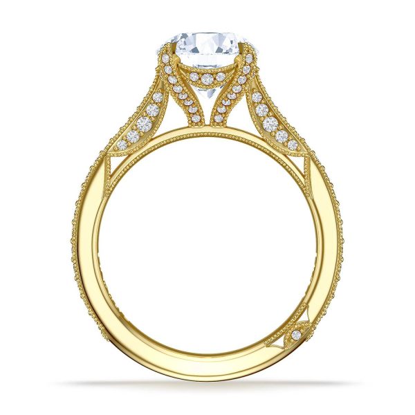 Round Solitaire Engagement Ring - Image 2