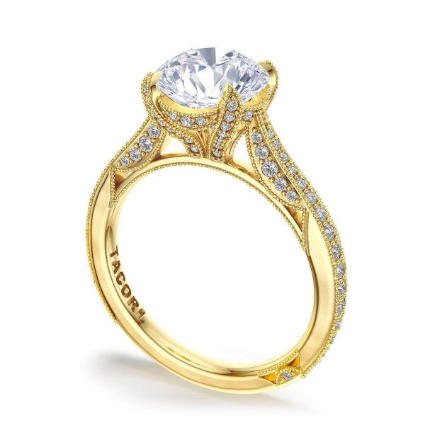 Round Solitaire Engagement Ring - Image 3