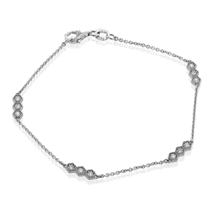 Bracelet in 18k Gold with Diamonds