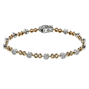 Bracelet in 18k Gold with Diamonds
