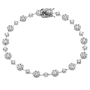 Bracelet in 18k Gold with Diamonds