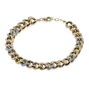Bracelet in 18k Gold with Diamonds