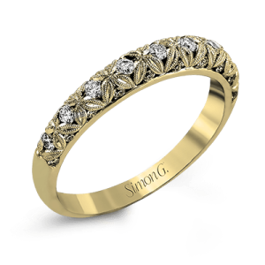 Anniversary Ring in 18k Gold with Diamonds