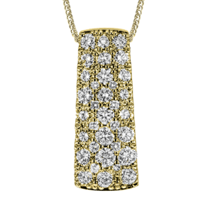 Pendant in 18k Gold with Diamonds