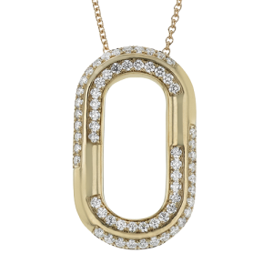 Pendant in 18k Gold with Diamonds