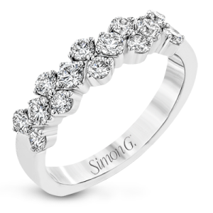 Anniversary Ring in 18k Gold with Diamonds