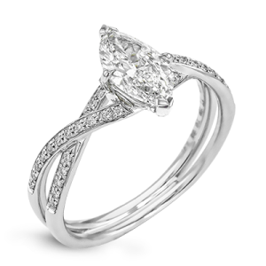 Wedding Set in 18k Gold with Diamonds