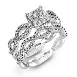 Wedding Set in 18k Gold with Diamonds