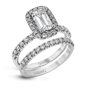 Wedding Set in 18k Gold with Diamonds