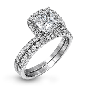 Wedding Set in 18k Gold with Diamonds