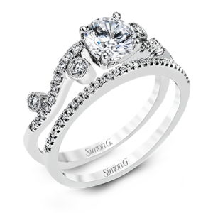 Wedding Set in 18k Gold with Diamonds