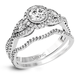 Wedding Set in 18k Gold with Diamonds