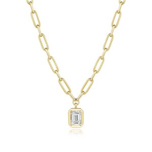 Petite Diamond Link Necklace