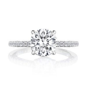 Round Solitaire Engagement Ring