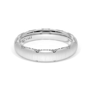 Satin Finish Wedding Band