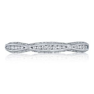 Twist with Diamond Accent Wedding Band