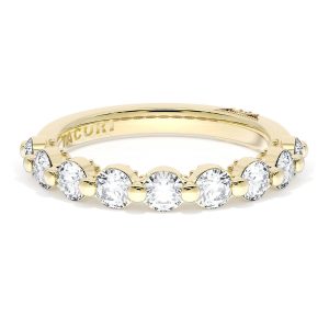 Round Diamond Wedding Band, 3.40mm