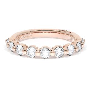 Round Diamond Wedding Band, 3.40mm